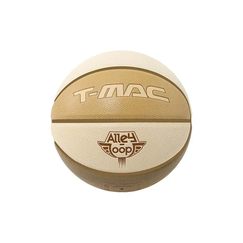 T-Mac Maddie Classic Collection PU Basketball Mocha Size 7 Ball Training Unisex-1