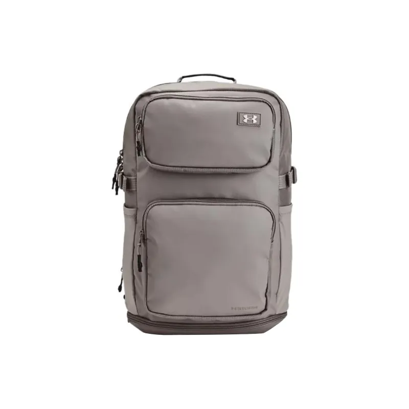 Under Armour Polyamide With Polyester Backpack Regular Unisex Tin Alloy Gray-0