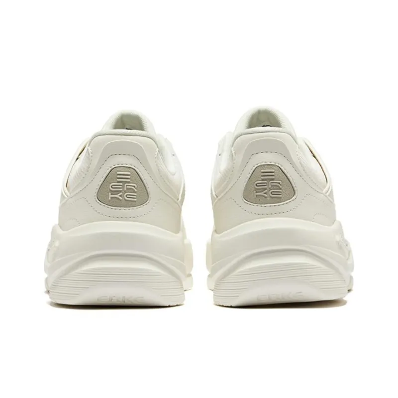 Erke White Peach Oolong 2.0 Skateboard Shoes Men Low Top Microcrystal White-3