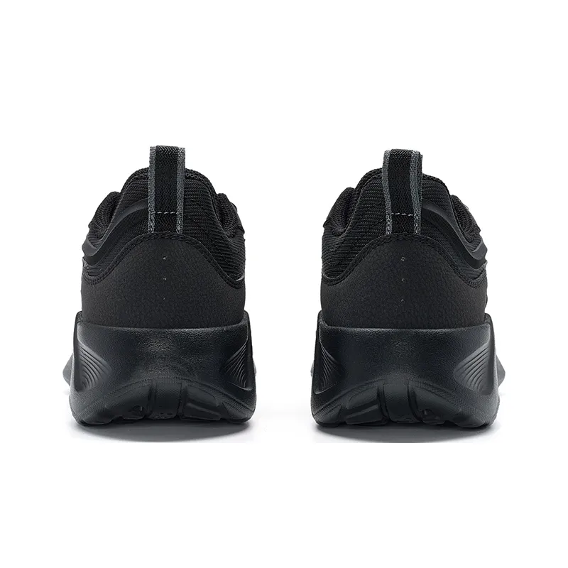 XTEP Star Meteorite TD Durable Breathable Low Top Chunky Sneakers Women's Black-3