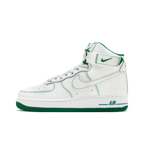 Nike Air Force 1 High White Green Women's