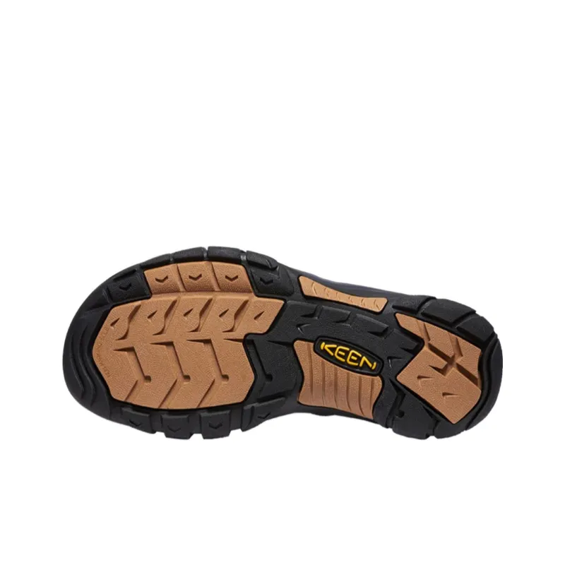 Gravity Free x KEEN Newport Retro Abrasion Resistant River Trekking Shoes Men's Brown Black-3