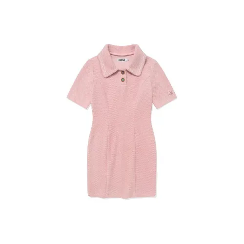 Kirsh Short-Sleeved Dresses Women's Salmon Color