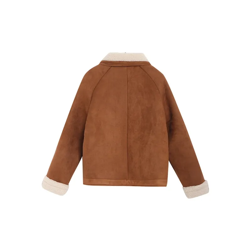 BRASS SCOUT Puffer Jacket Women's Camel-1