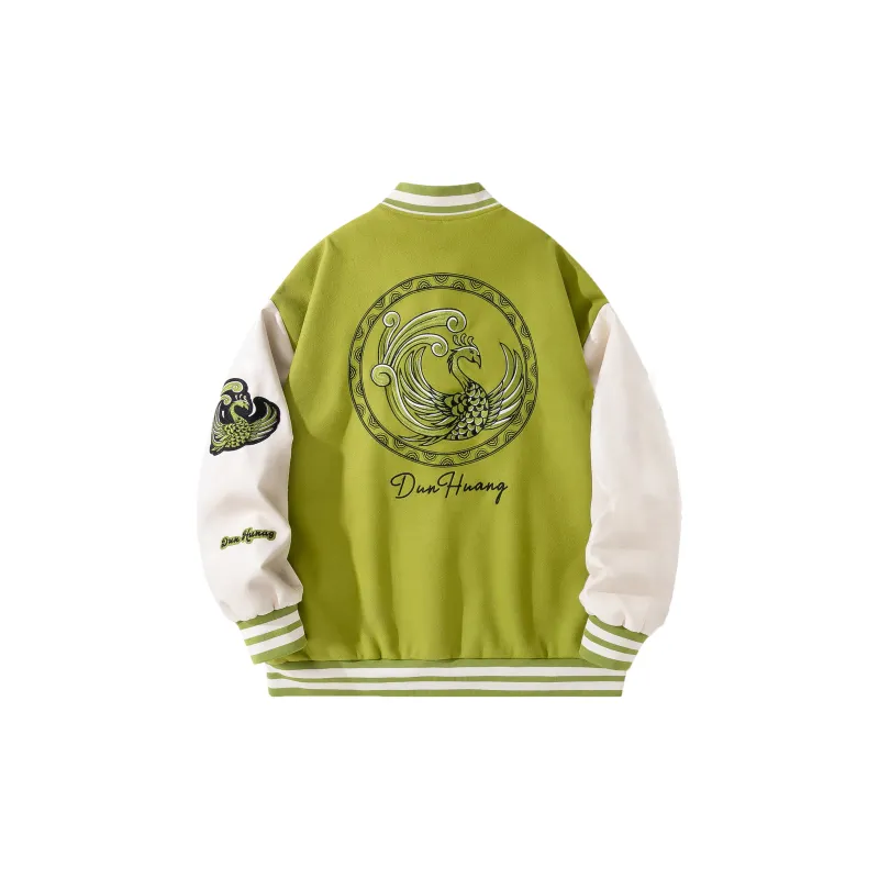 DUNHUANG ART INSTITUTE Baseball Jacket Unisex-2