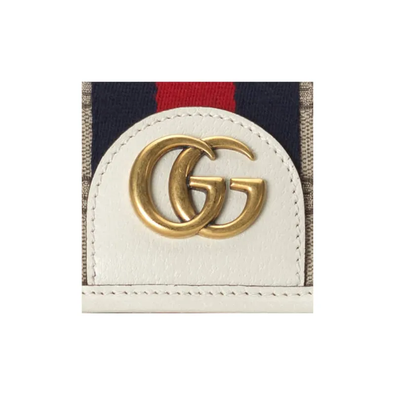 GUCCI Ophidia Canvas With Leather Shoulder Bag Crossbody Bag Fanny Pack Regular Men's Ebony/White-7