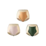 A Set-Tummy-Tucking with Glue-Light Purple+Caramel+Green (3 Pack)