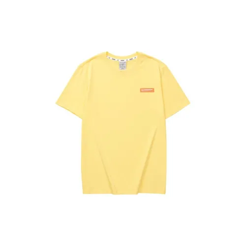 Skechers T-Shirts Unisex Light Banana Yellow/01UP