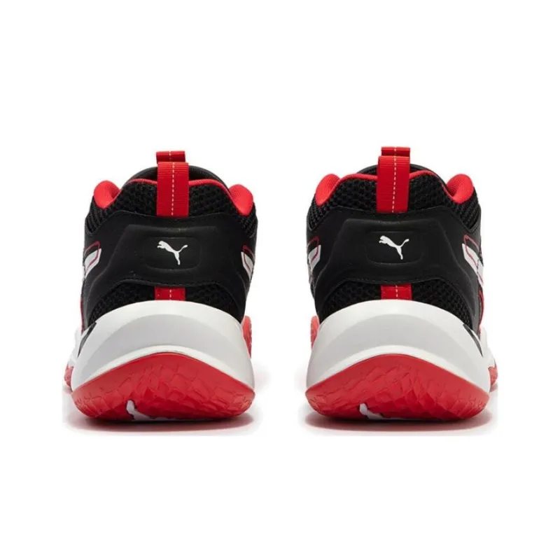 PUMA Playmaker 'Black White Red'-3