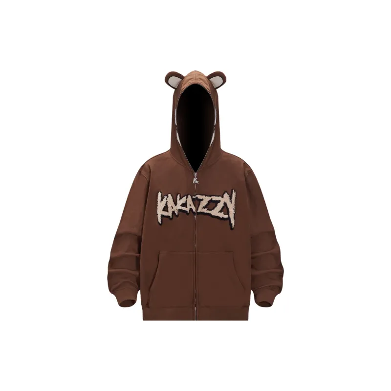 KAKAZZY Sweatshirt Unisex Brown-1