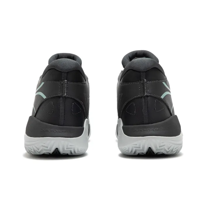361° Thorns Basketball Shoes Men Mid Top Charcoal Black/Bleached Light Green-3