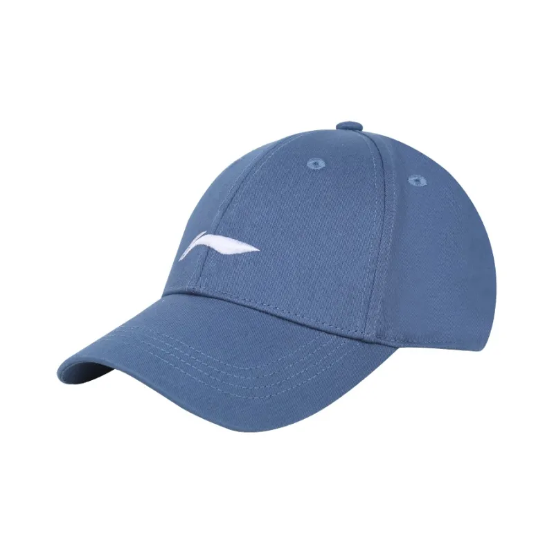 LiNing Cotton Baseball Caps Unisex Haze Blue-0
