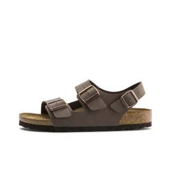 Birkenstock Milano Birko Flor Birkibuc Narrow Fit Sandals 'Mocca'