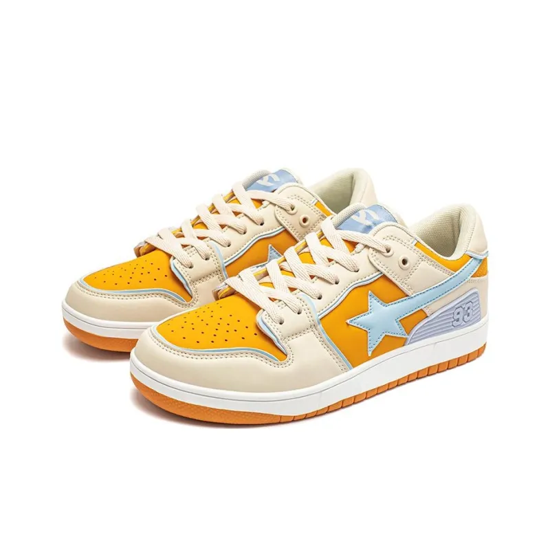 HOBIBEAR Slip Resistant Cushioning Abrasion Resistant Balance Low Top Skateboard Shoes Unisex-12