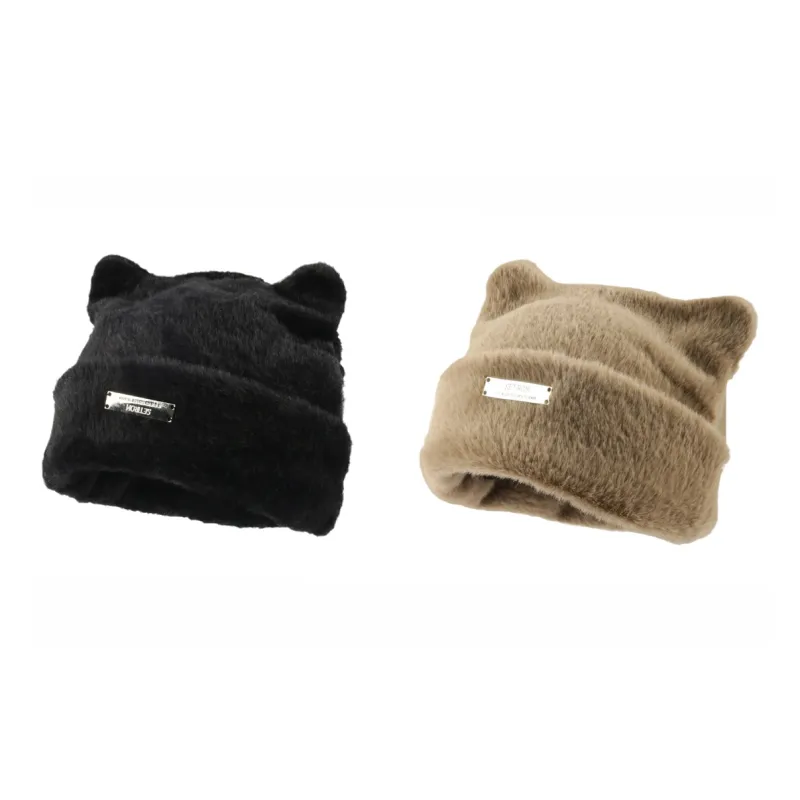 US8ACC Polyester Beanies Women's-4
