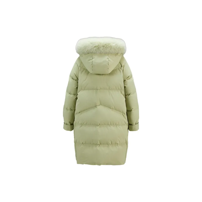 XIANGYING Down Jacket Women's Green-1