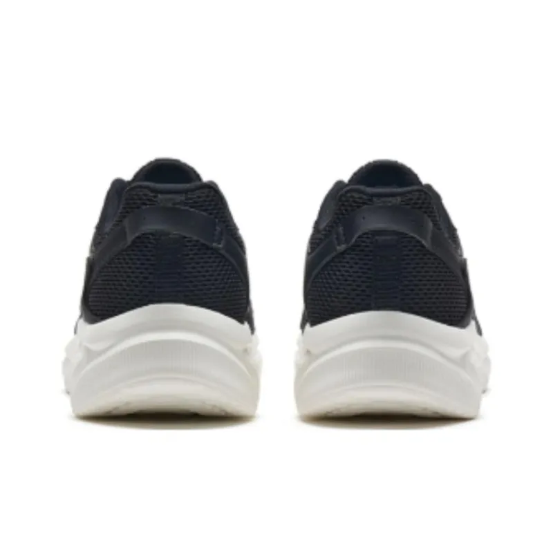 XTEP Feather Cushioning, Wear Resistant Low Top Chunky Sneakers Women's Black White-3