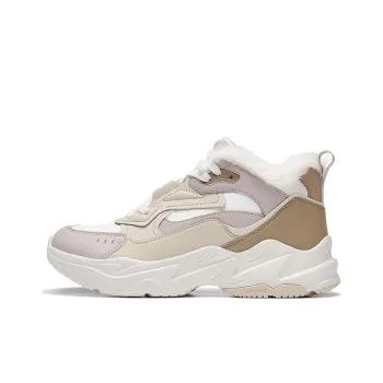 LiNing Defender Anti Slip Wear Resistant Low Top Casual Shoes Women's Ecru