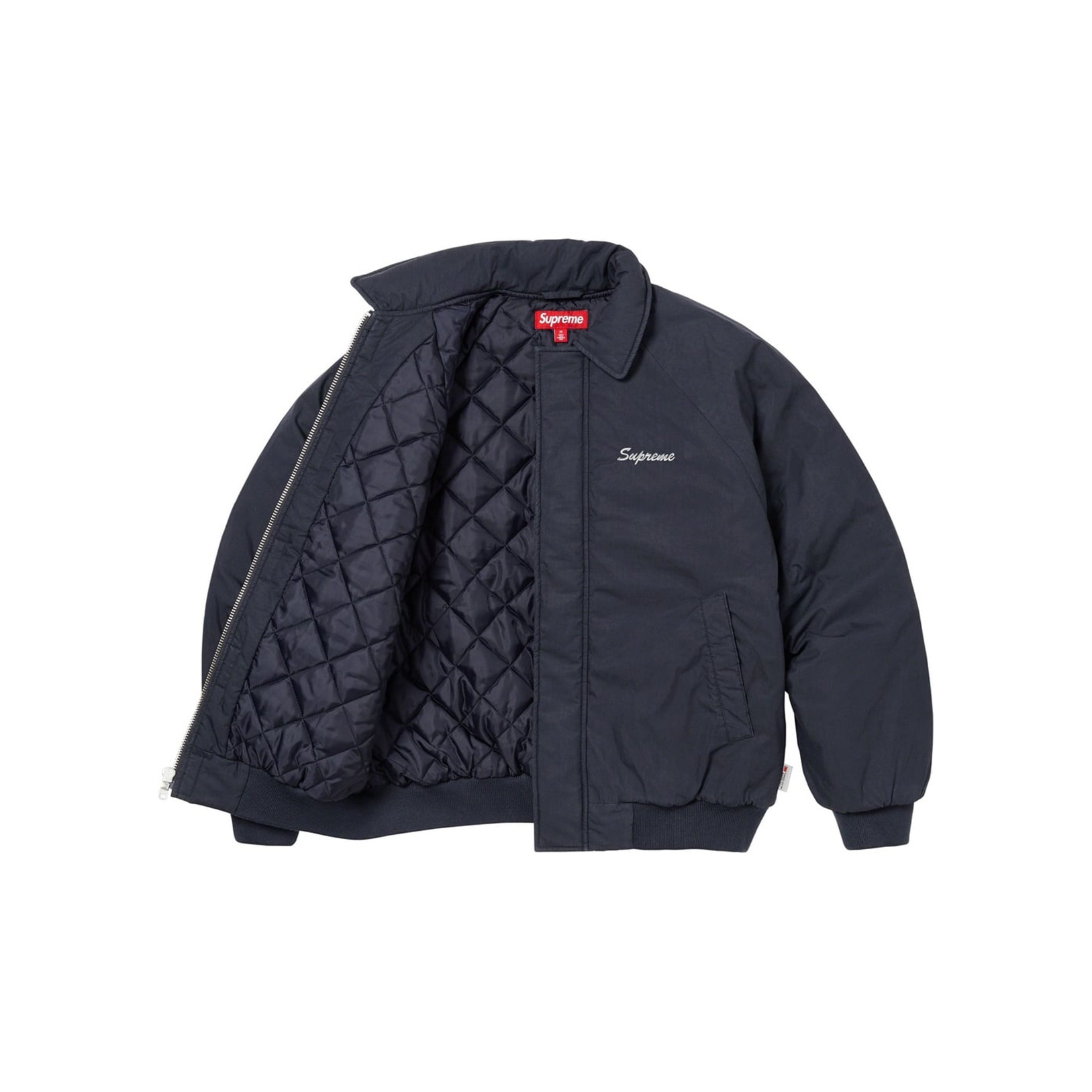Supreme Peace Embroidered Work Jacket Black XL - POIZON