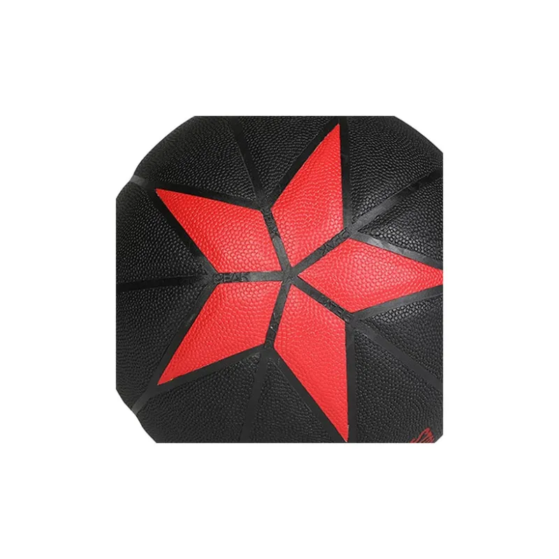 PEAK PU Basketball Red Black Size 7 Training Competition Unisex-0
