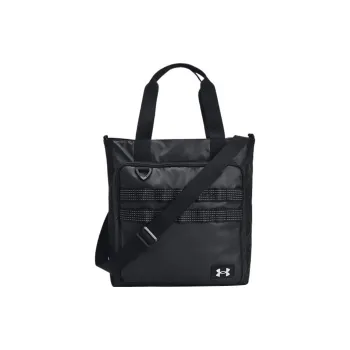 Under Armour Polyester Tote Bag Shopping Bag Crossbody One Shoulder Handbags Regular Unisex Black