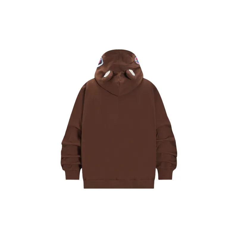 KAKAZZY Sweatshirt Unisex Brown-4