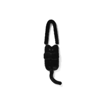 GENANX Polyester Shoulder Bag Unisex Black