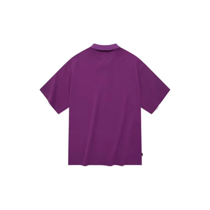 COVERNAT SS23 Polo Shirt Unisex Purple-1