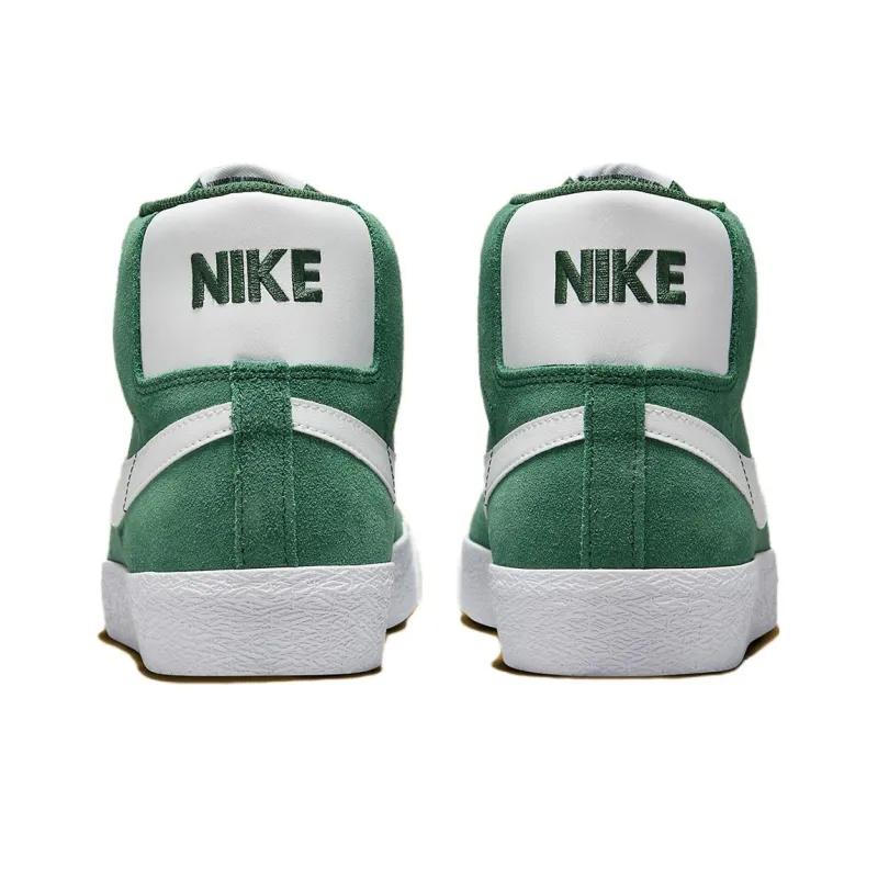 Nike Sb Zoom Blazer Mid Fir White-3