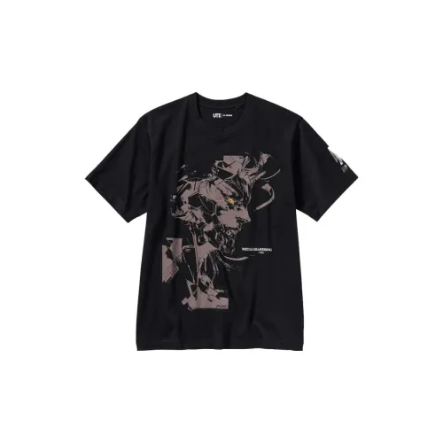 UNIQLO X Metal Gear Co-brand T-Shirts Unisex Black