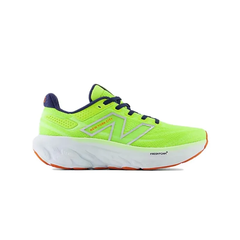 New Balance Fresh Foam X 1080v13 Cushioned Slip-Resistant Abrasion-Resistant Low-Top Running Shoes Women's Green White-1