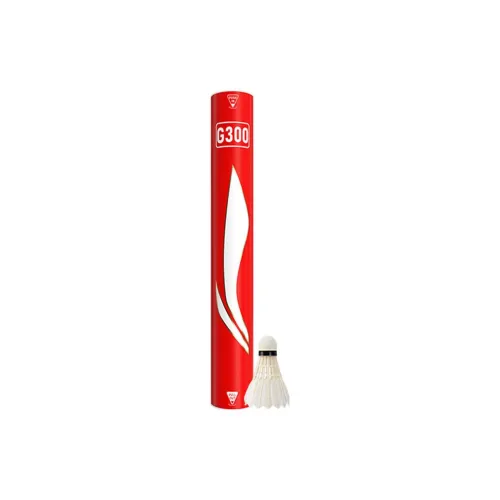 LiNing G300 Goose Feather Shuttlecock 12 Pack Goose Feather Everyday Shuttlecocks