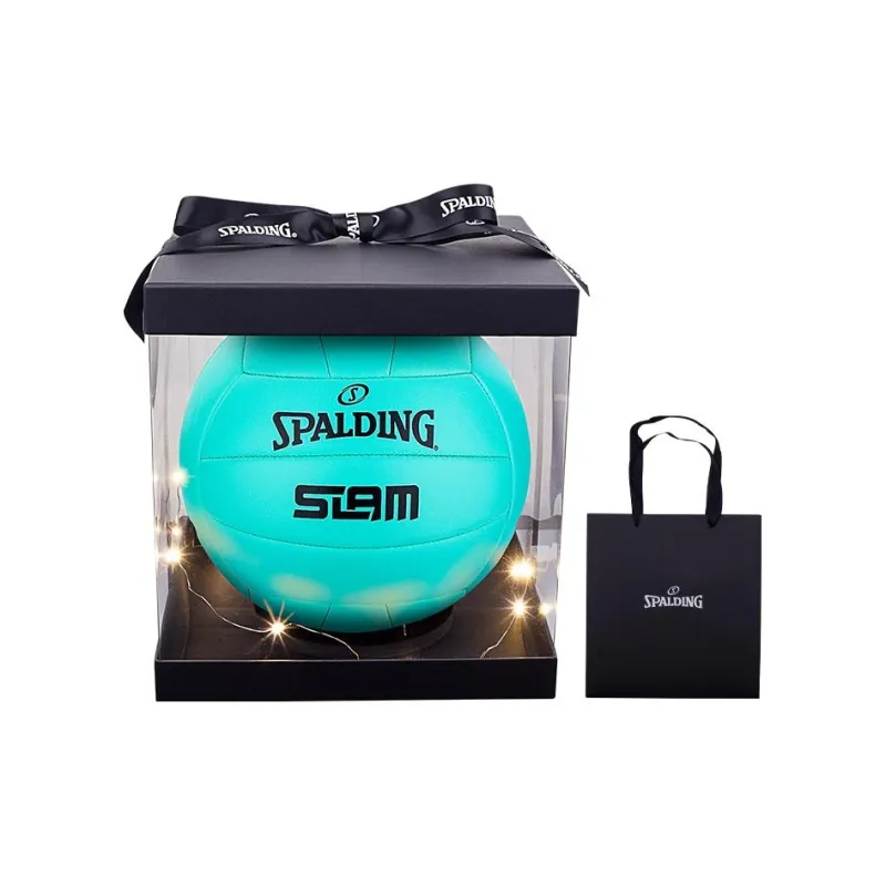 SPALDING PVC Size 5 Volleyball Unisex Sky Blue-0