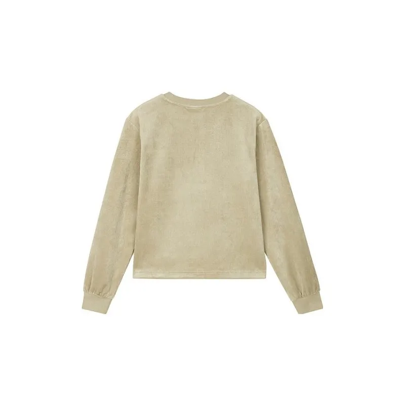 Skechers Sweatshirt Women's Beige Brown-1