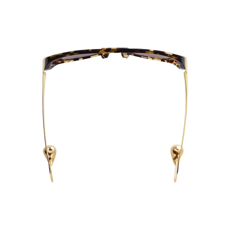 Bottega Veneta Aviator Frame Sunglasses-1