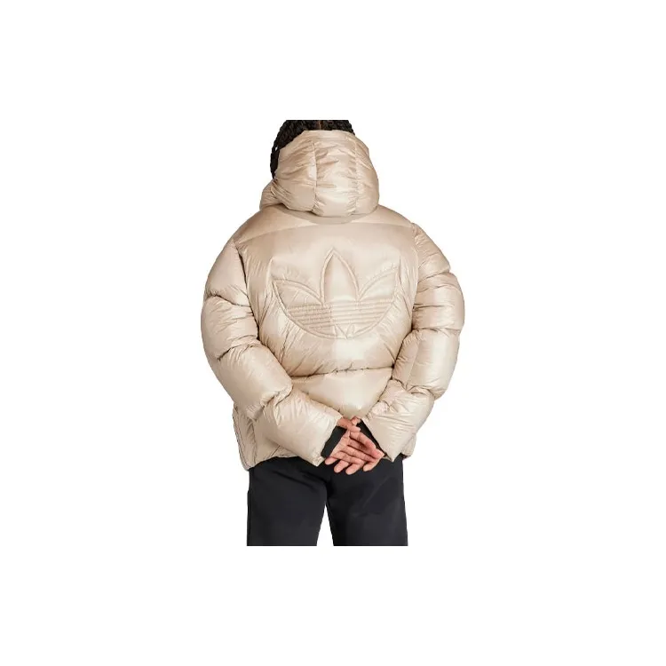 Adidas Originals Heavyweight Down Puffer Jacket Down Jacket Men's Light Khaki-3