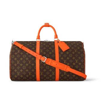 LOUIS VUITTON Keepall Bandouliere 50 Colormania Orange