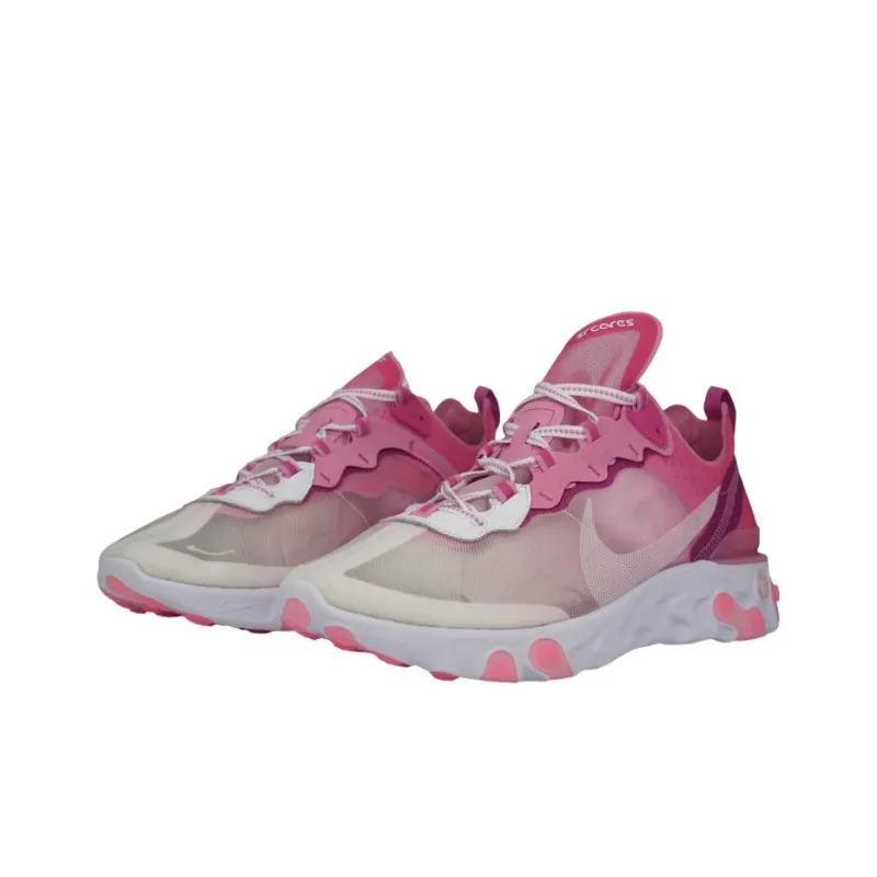 Nike React Element 87 Sneakerroom Breast Cancer Awareness White-2