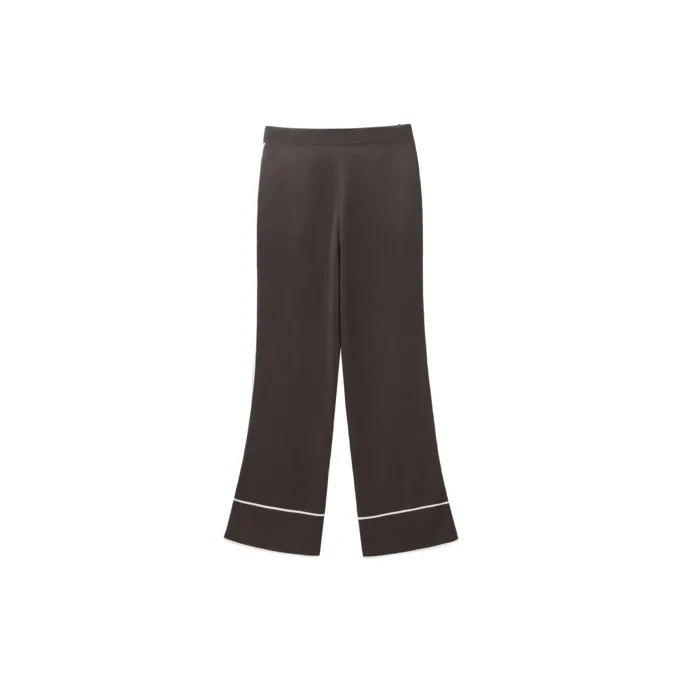 OVV FW23 Casual Pants Women's Dark Coffee-1