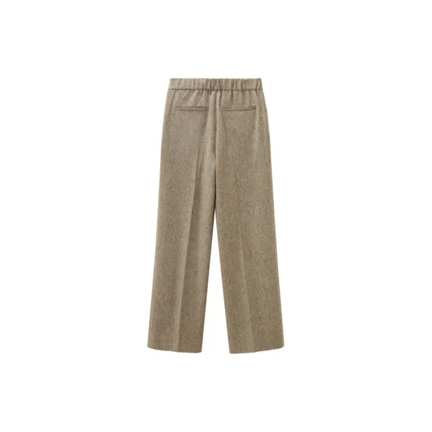 OVV Casual Pants Women's Khaki Solid Color B5-1