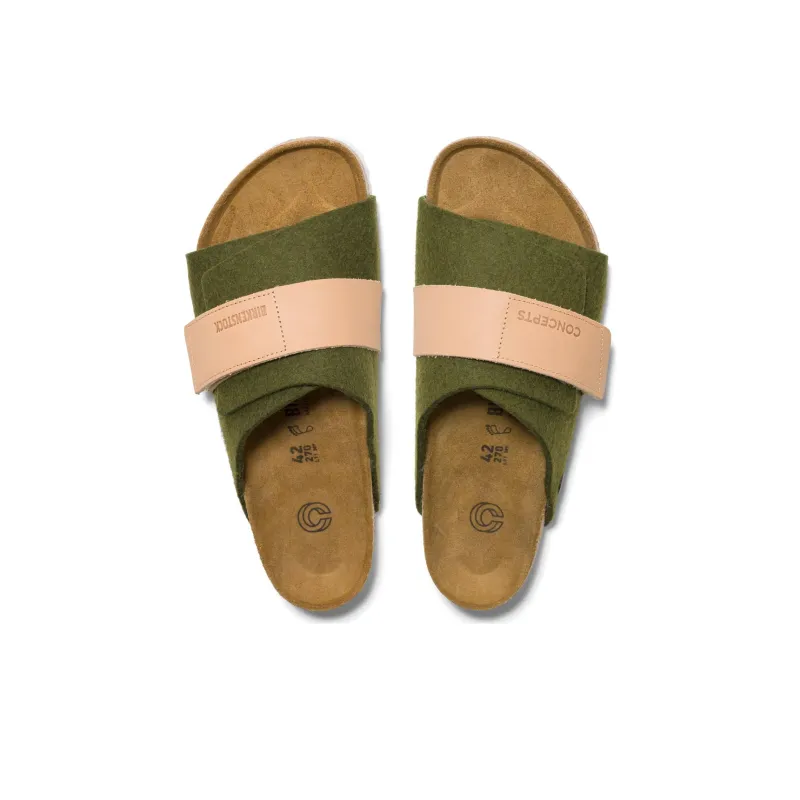 Birkenstock Concepts X Kyoto 'Olive Felt'-5