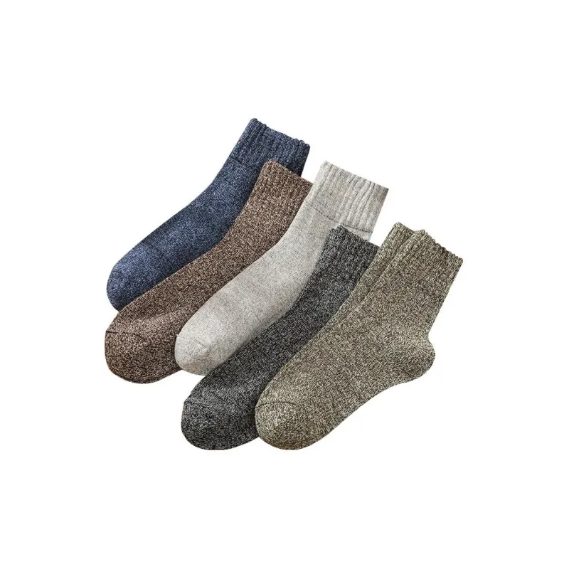 Lanza Mid Calf Socks Men's 5 Pack-4