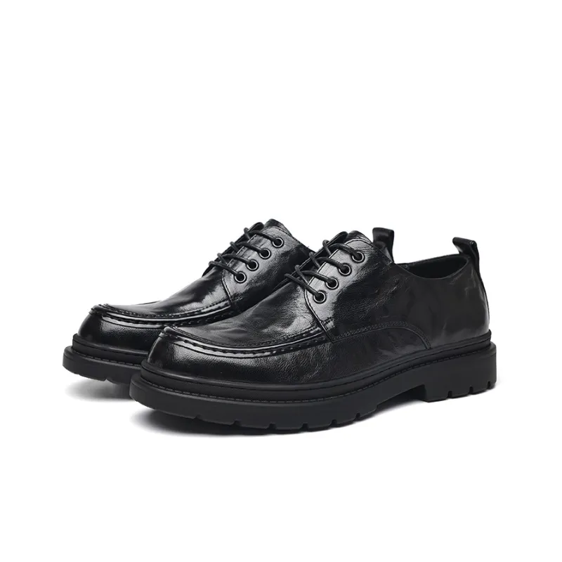 LUOGOKS Casual Shoes Men's Black-2