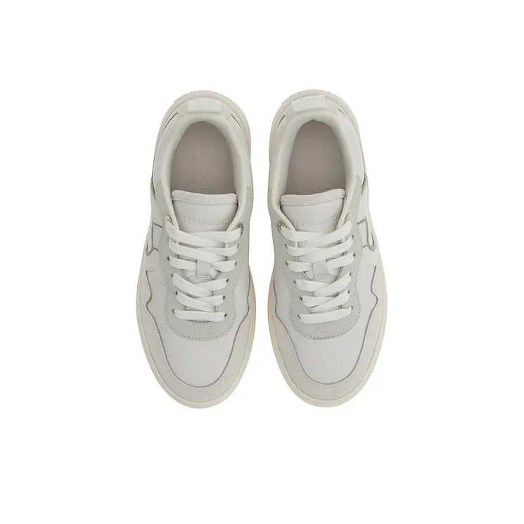 FERRAGAMO Gancini Lace-up Sneakers-3