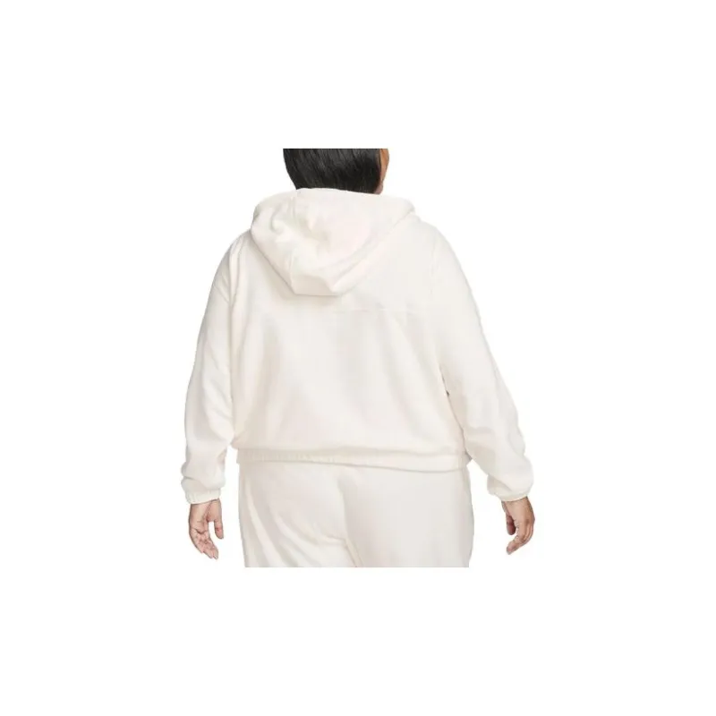 Nike Therma FIT One Women's Oversized Full Zip Fleece Hoodie Plus Size-1