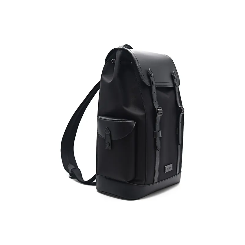 PEDRO Nylon Backpack Tubas Men's Black-2