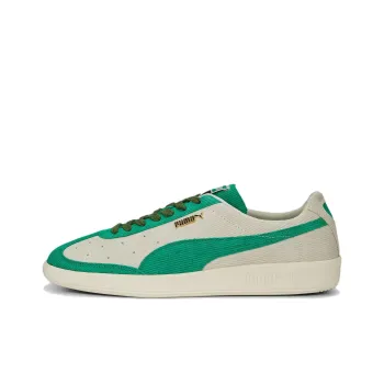 PUMA Vlado Stenzel Cushioning, Wear Resistant Low Top Skateboard Shoes Women's Beige Green