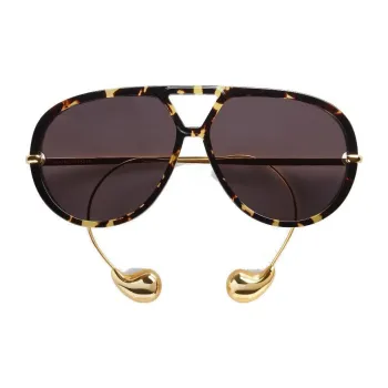 Bottega Veneta Aviator Frame Sunglasses