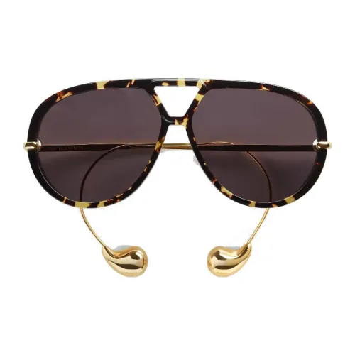 Bottega Veneta Aviator Frame Sunglasses