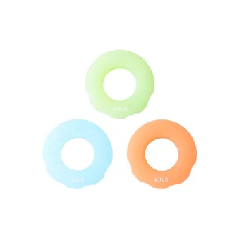 MAXSOINS Grip Finger Marks Light Green/light Blue/light Orange 1 Each A Total Of 3